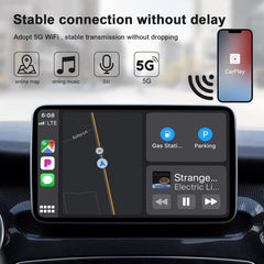 Apple Carplay Wireless Adapter, CarPlay Dongle for Factory Wired CarPlay Cars, 2023 Upgrade Plug & Play Wired Convert Wireless CarPlay, Fast and Easy Use Fit for Cars from 2015 & iPhone iOS 10+