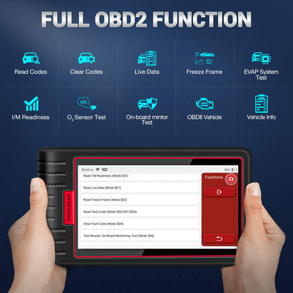Calmora Thinkscan Max Car Diagnostic Scan Tool for All Vehicles All System OBD2 Scanner with 28 Maintenance Functions , AutoVIN /IMMO /EPB /BMS/SAS/ABS Bleeding/TPMS Sevices etc