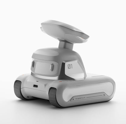 LOOI Robot-Starlight White-AI Desktop Companion, ChatGPT & Gemini Voice Interaction, Visual Understanding, Personality & Memory, 10W Wireless Charging, Tech & Gadget Gift, Electronic pets