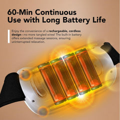 CALMORA Electric Abdominal Massager, Stomach Massager for Digestion, Belly Cellulite Massage for Flattening Belly, Relieves Discomfort Caused by Bloating, Constipation, Stomach Pain