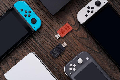 8Bitdo Wireless USB Adapter 2 for Switch, Windows, Mac & Raspberry Pi Compatible with Xbox Series X & S Controller, Xbox One Bluetooth Controller, Switch Pro and PS5 Controller