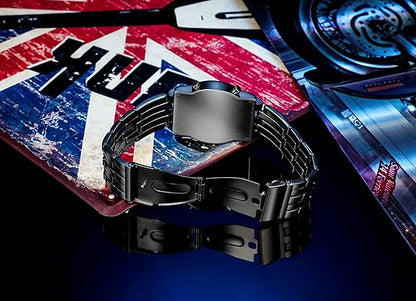 MASTOP Digital Men's Watch (Black Dial Black Colored Strap)