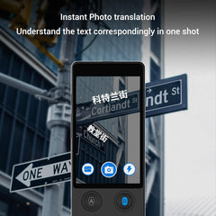 ANFIER Language Translator Device 144 Languages and Accents with 3.7 inch Touchscreen [Latest Generation Smart Translator-W12] AI Image Translator Device Portable Two-Way Voice Translator