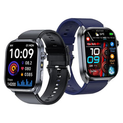 CALMORA 2025 Smart Watch with Bluetooth Calling & ECG HRV Tracking | SpO2 Heart Rate Fitness Tracker, Sleep Monitor, Sports Modes Waterproof Smartwatch for Android iPhone