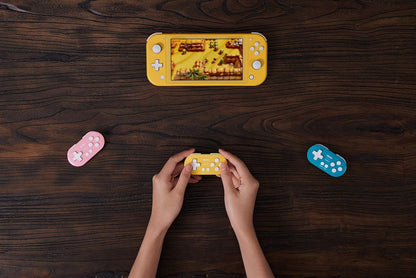 8Bitdo Zero 2 Bluetooth Key Chain Sized Mini Controller for Nintendo Switch, Windows, Android and macOS (Yellow Edition)