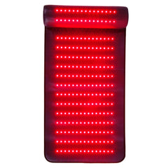 CALMORA Infrared Red Light Therapy, Red Light Therapy Mat with Neck Support, 660nm&850nm NIR Deep Wavelength Blanket Pad for Back Belly Knee Shoulder HIPS Body Pain Relief