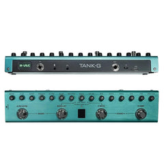 M-VAVE TANK-G Multi-effects Guitar Pedal, 36 Presets, Rechargeable Battery, Delay, Reverb, Modulation, Preamp, Darkgreen