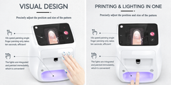 3D Automatic Nail Printer Manicure Machine with Touch Screen – for Nail Studio/Manicurist